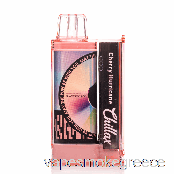 Vape Greece Chillax 15000 τυφώνας κερασιού μιας χρήσης